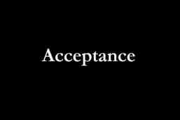 acceptance